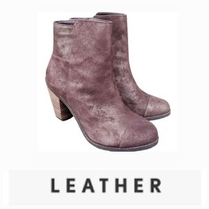 Adam Tucker Picton16 Suede Leather Brown Metalic Boots. Sz.8M.